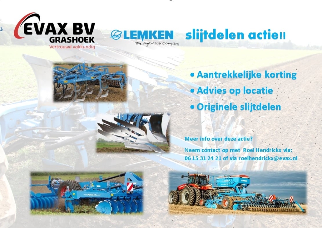 Lemken slijtdelen
